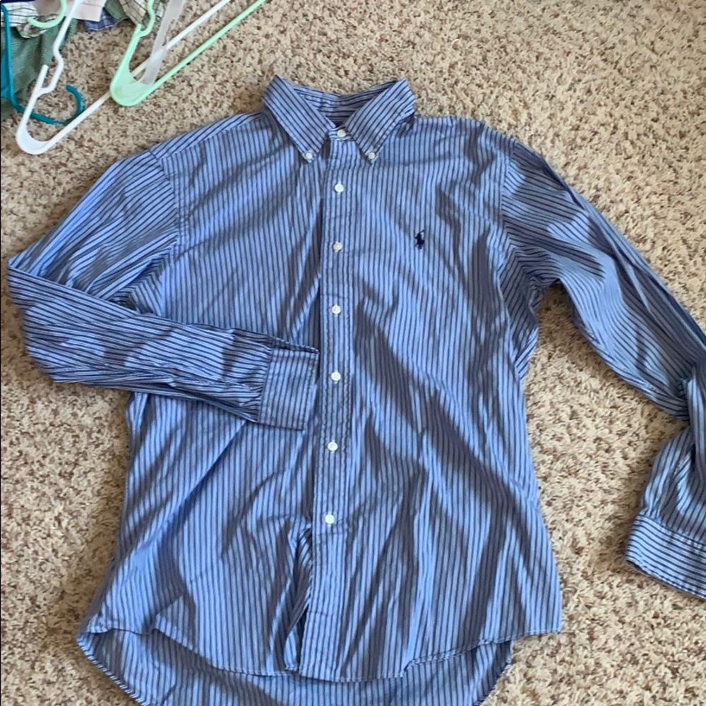 Striped Button Down mens